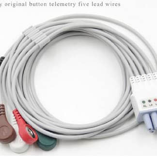 Mindray Original Button Telemetry Five Lead Wire EY6502B-0