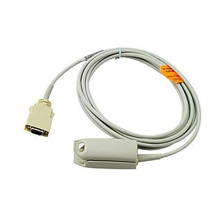 Masimo Spo2 Sensor Adult Finger Clip for Zoll Model M CCT Transport Monitor 10 feet-0