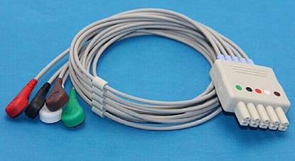 5Leads Drager Siemens ECG Cable And Leadwire AHA-0