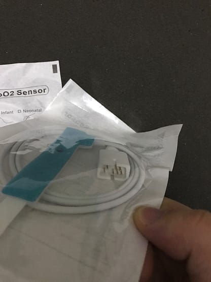 24pcs/Lot Nellcor Disposable Non-adhesive foam SpO2 sensor Non-Oximax 7pin-0